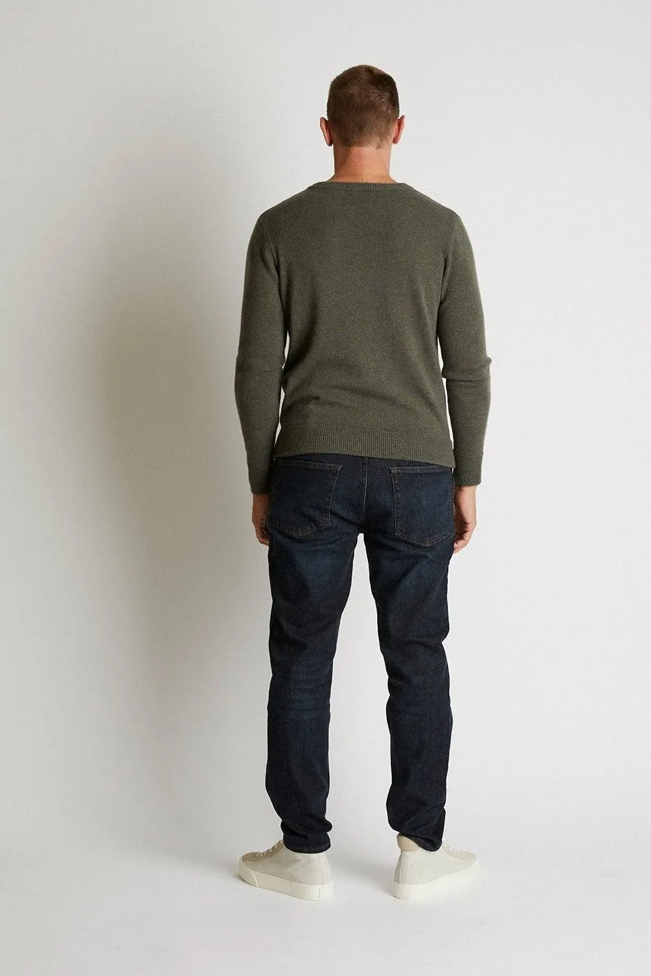   Beryll Luis Cashmere Sweater | Kelp Green