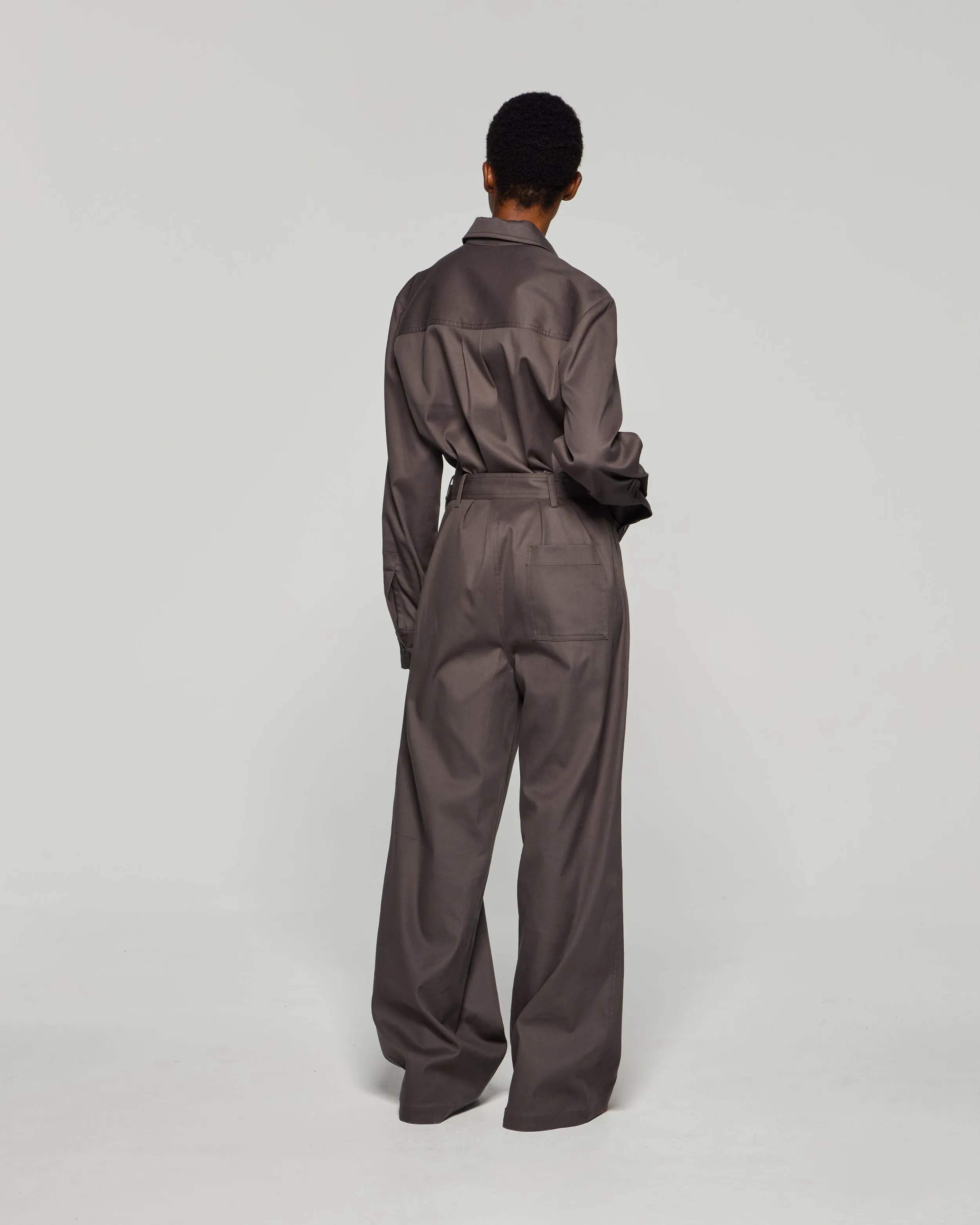 Cargo Jumpsuit - Slate Grey