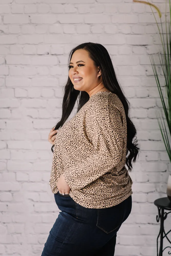 Doin' Fine Leopard Top