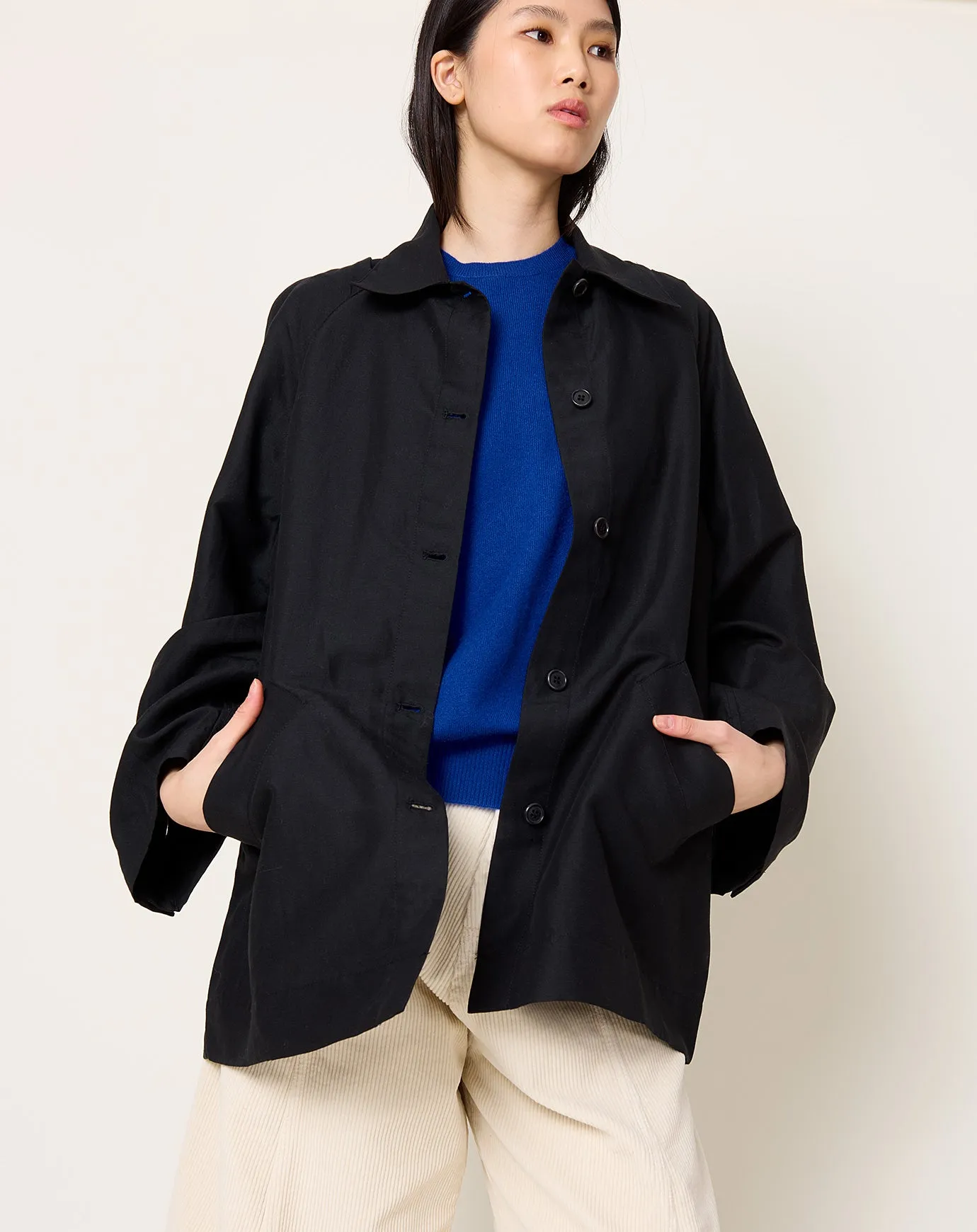 Flip Jacket in Black