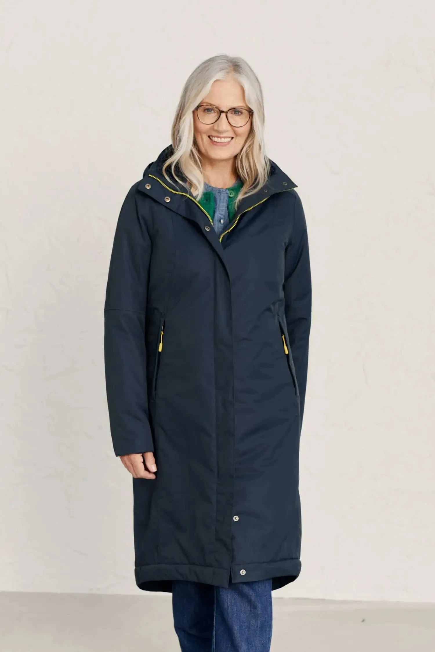 Janelle Coat - Squid Ink