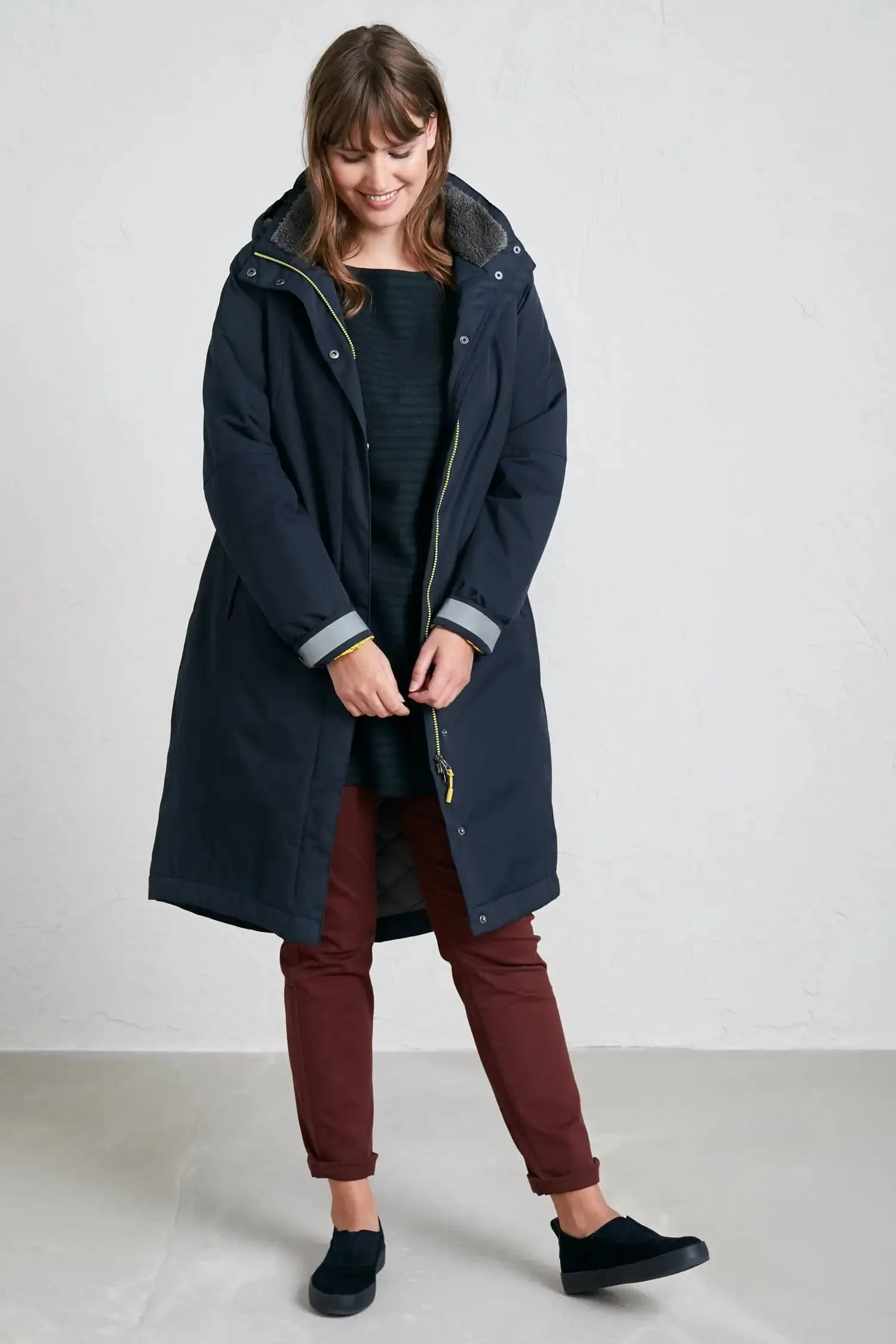Janelle Coat - Squid Ink