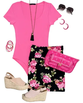Sassy Stuff Floral Skirt
