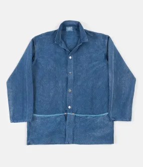 Tender Folded Pocket Shirt - Prussian Blue / Tricolore
