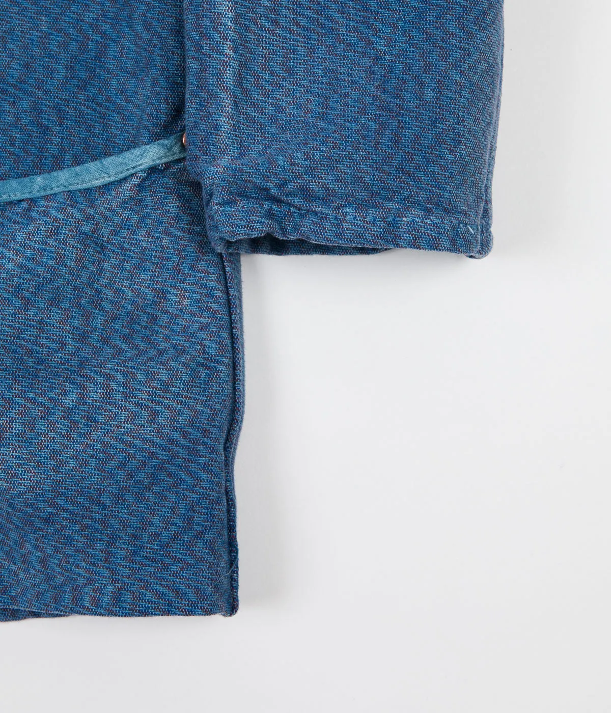 Tender Folded Pocket Shirt - Prussian Blue / Tricolore
